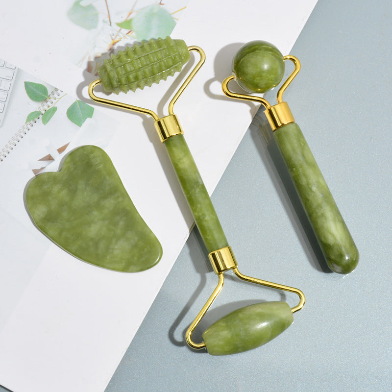 Kit Massage Visage Jade 3 en 1 –